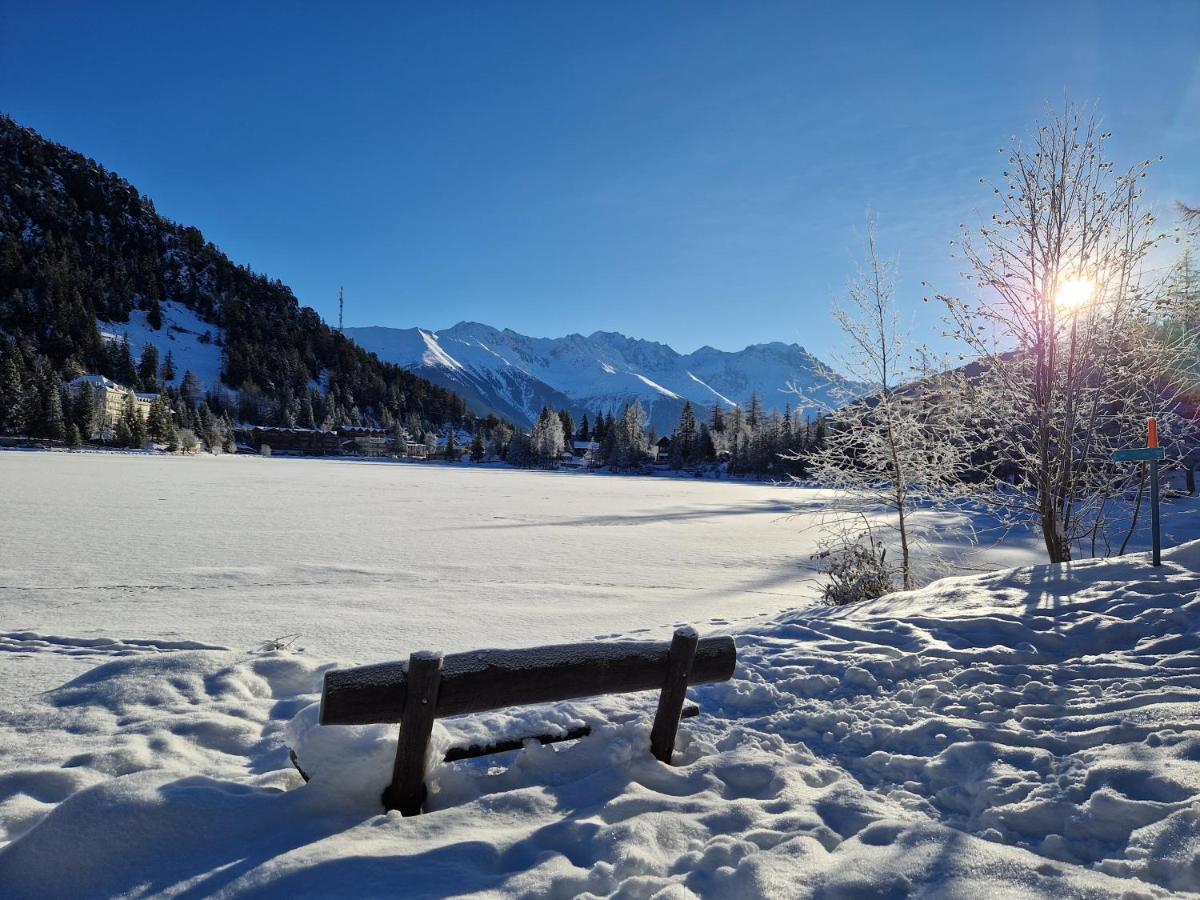 Superbe Appartement Champex-Lac Avec Piscine Et Sauna Exterior foto