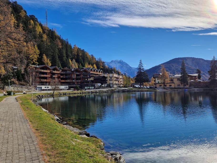 Superbe Appartement Champex-Lac Avec Piscine Et Sauna Exterior foto