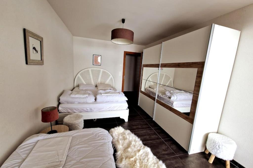Superbe Appartement Champex-Lac Avec Piscine Et Sauna Exterior foto