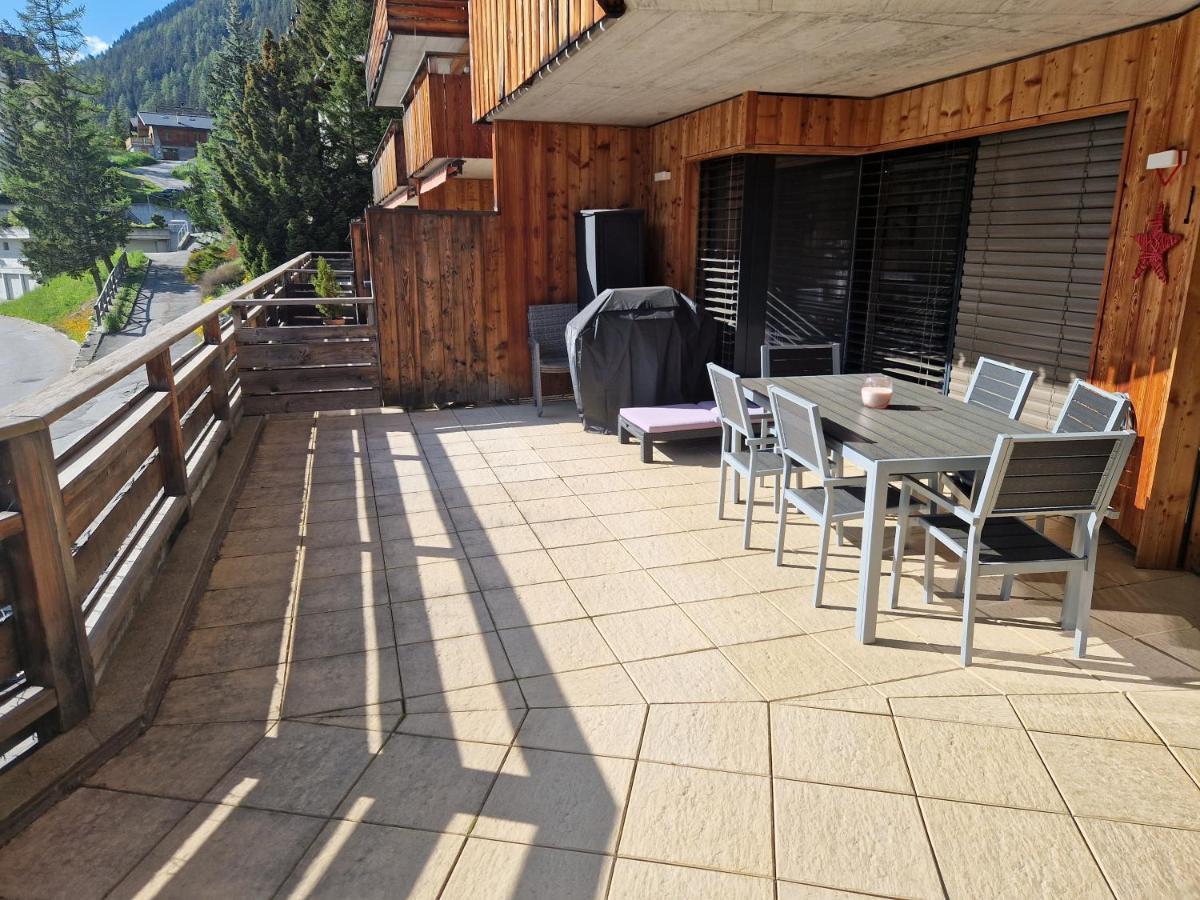 Superbe Appartement Champex-Lac Avec Piscine Et Sauna Exterior foto